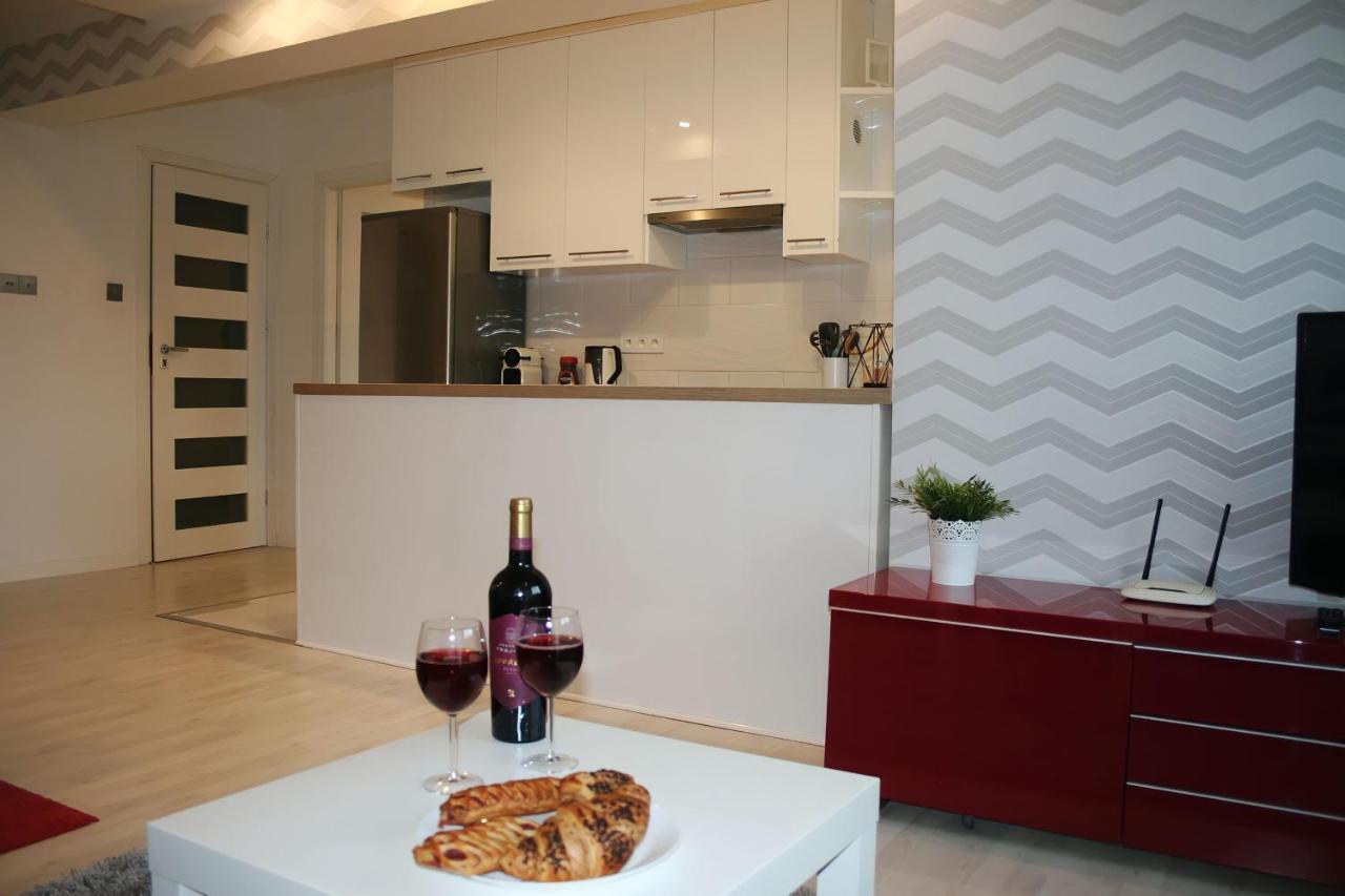 Апартаменты Apartament Rosso Торунь Экстерьер фото